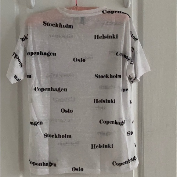 ASOS Sheer Graphic Tee - Picture 2 of 4